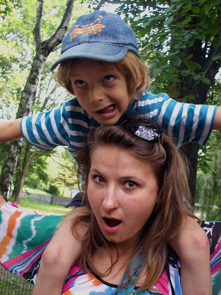 Pata i Kacper.
