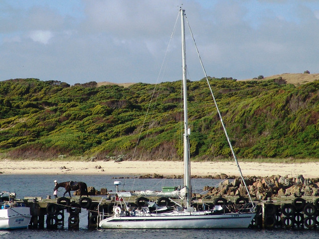 Il Vento w Currie Harbour