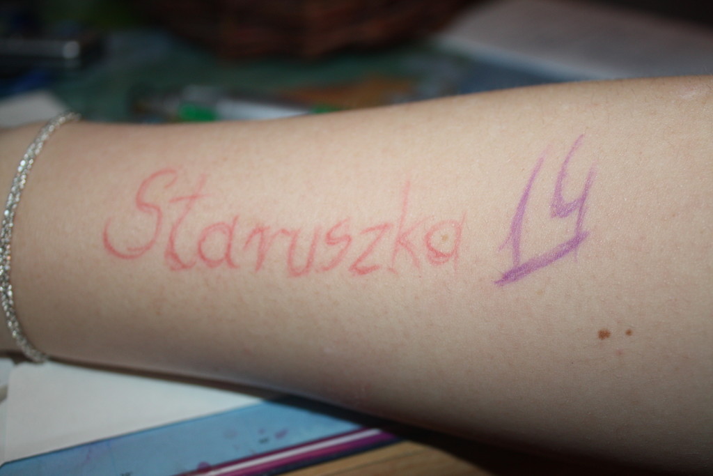 Tzn rka nie mordka ;d