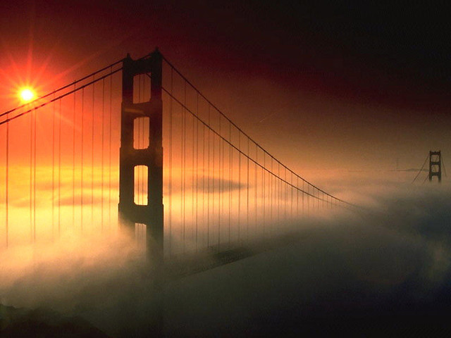 Golden Gate bridge! 