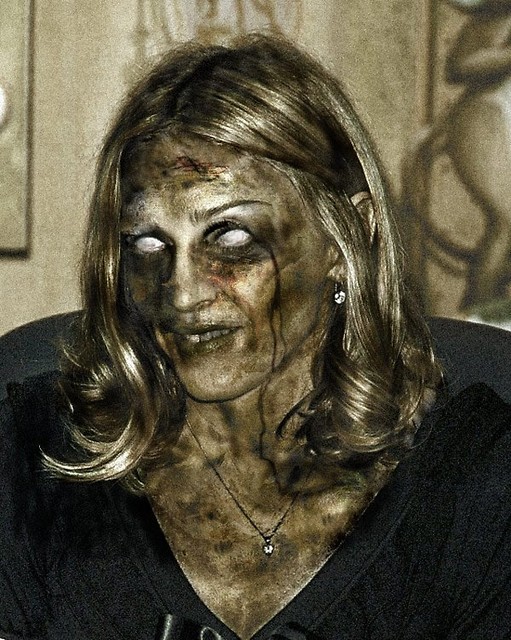 Like a zombie