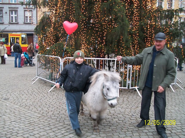ja przy kucu z balonem z helem