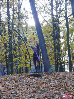 w parku