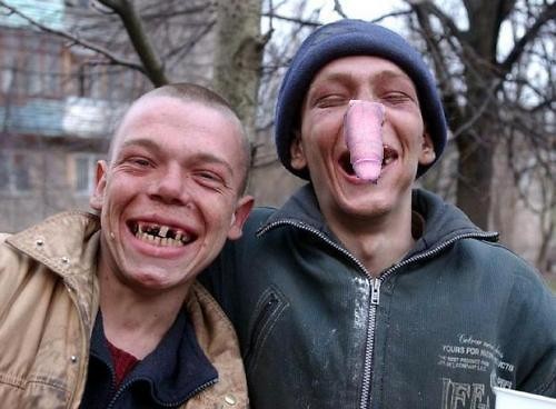 Z bezzbnym koleg antosiem ;))