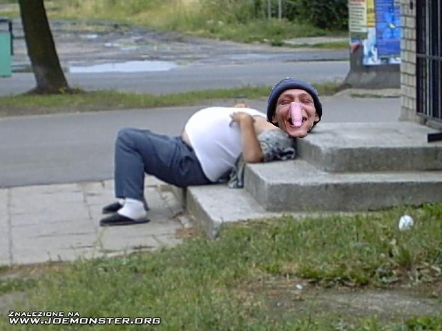 na schodach przy kajtku