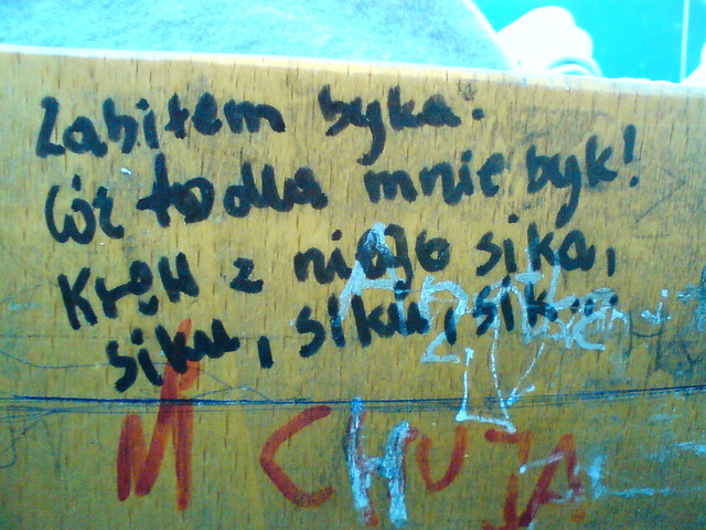 Z cyklu Szkolne Poezje i Finezje