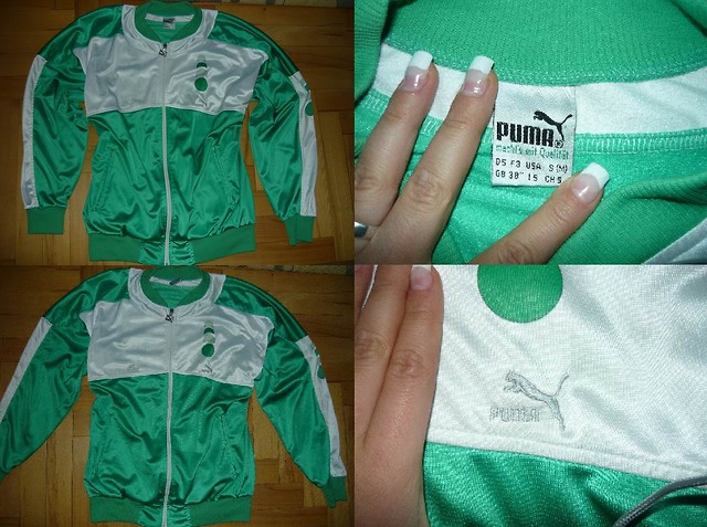 BLUZA PUMA ZIELONA