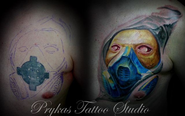 cover up, pokrycie starego tatua