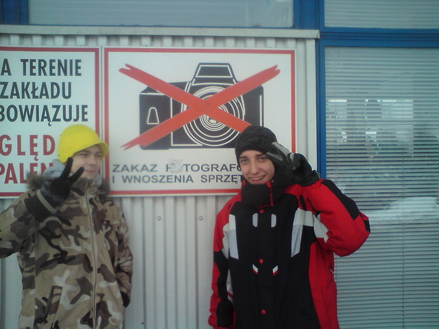 Z juziem :D wolnosc !! :D