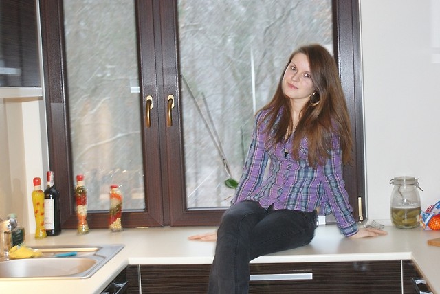 W kuchni ;p