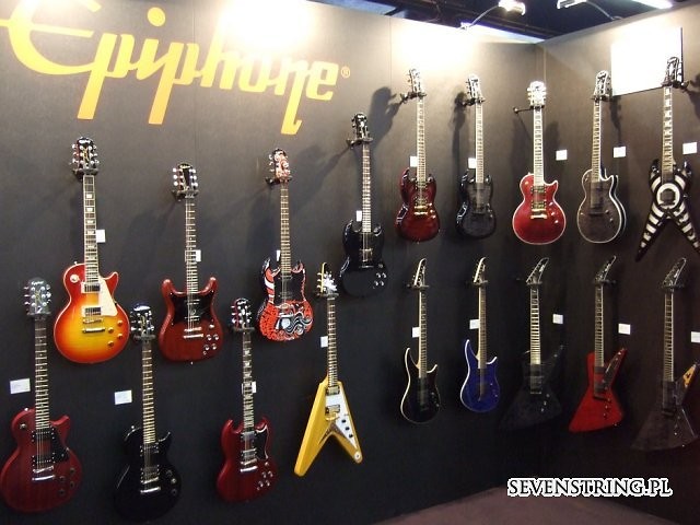 Kolekcja Gitar Epiphone'a :D