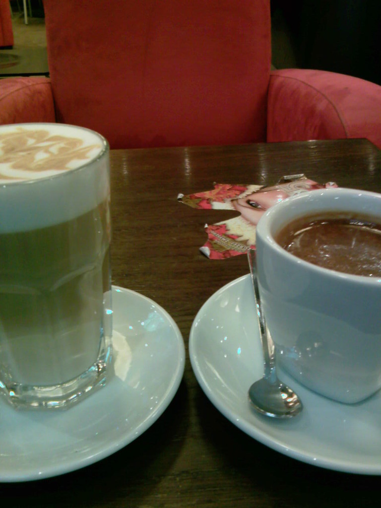 late & chocolate