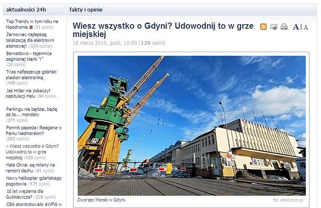 Moje zdjecie w artykule