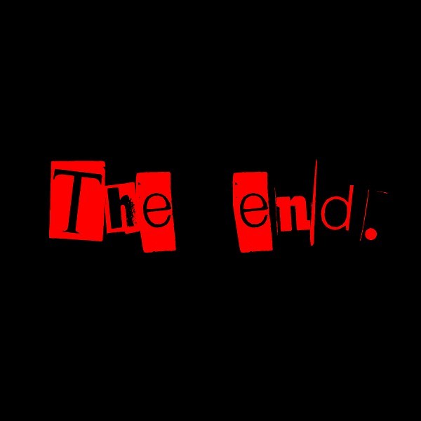 the end.