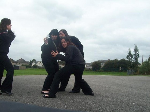 Me, Karolina, Shauna and Louisa.