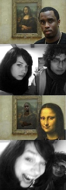 Ogh, log, black mona lisa, lol. 