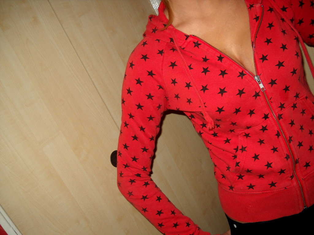 bluza w gwiazdki