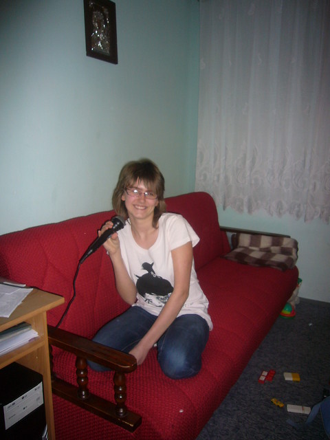 Karaoke u kuzynki xd. ; dd