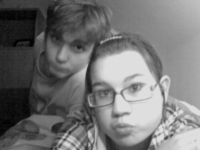Z braciszkiem :)