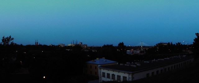 when the day is falling asleep.