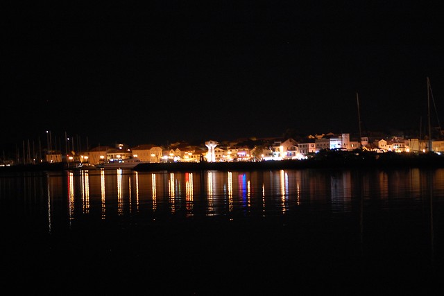 Vodice noc. Miasto marze... 