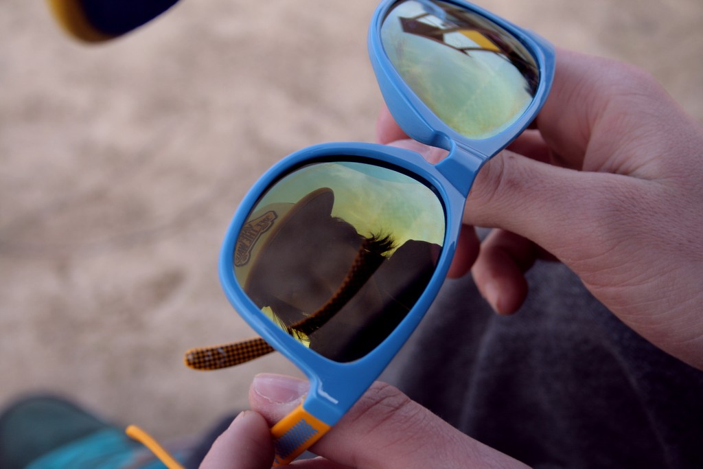 world in glasses