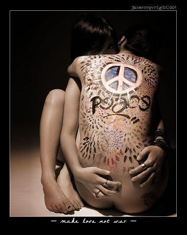 Make love not war!
