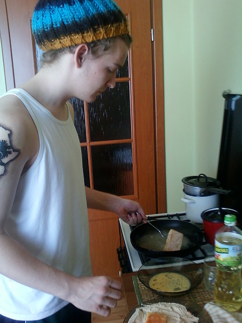 potrawa dnia.. kotlety serowe;)