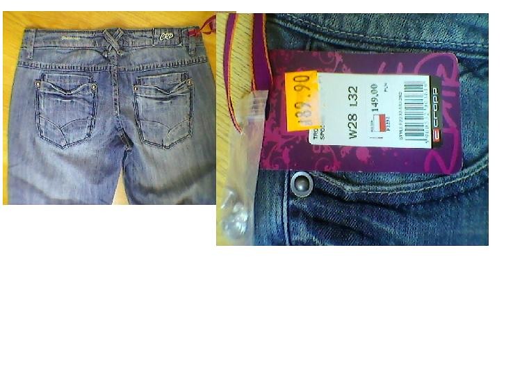 SPODNIE BIODRWKI CROPP NOWE