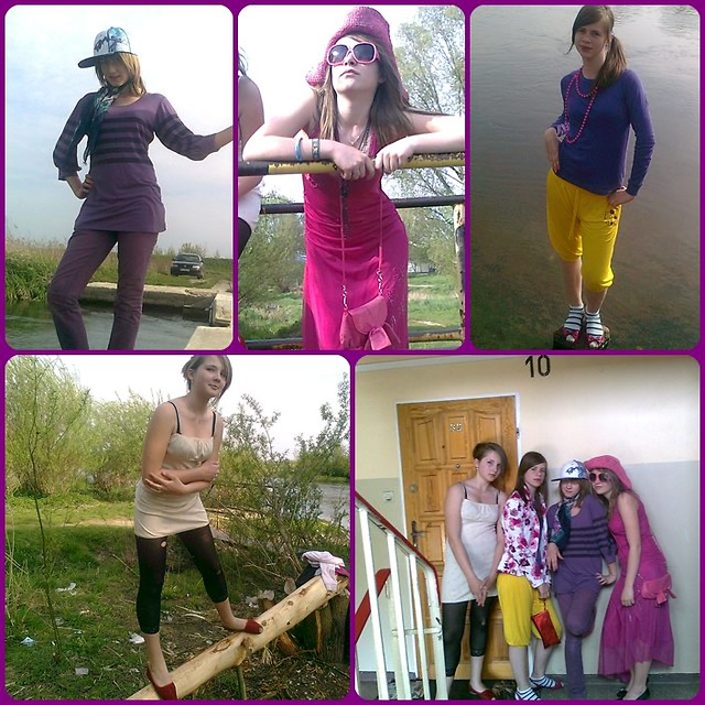 skpiec... prby na dworku ;pp