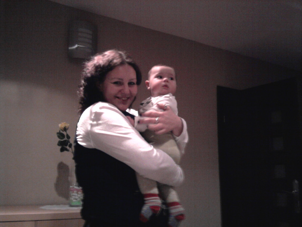 Ciotka Anetka z Radkiem Bobrem:)