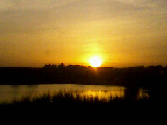 I wish to go down with the sun