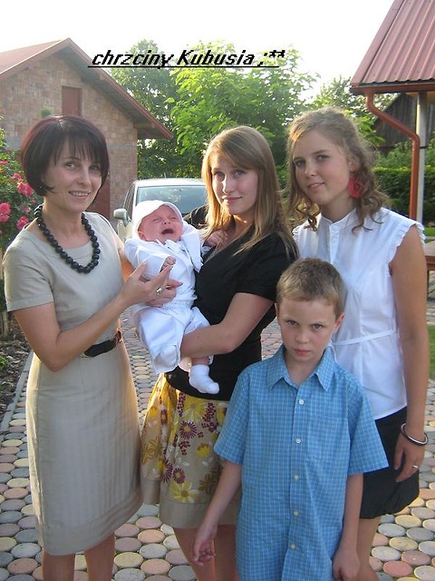 chrzciny Kubusia;**
