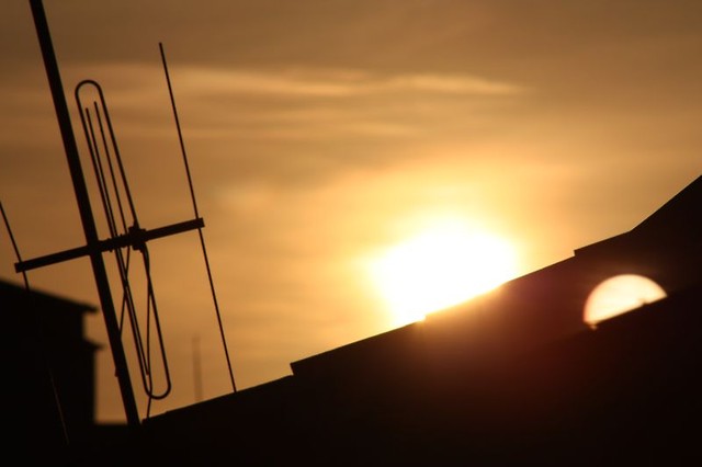 sunset..