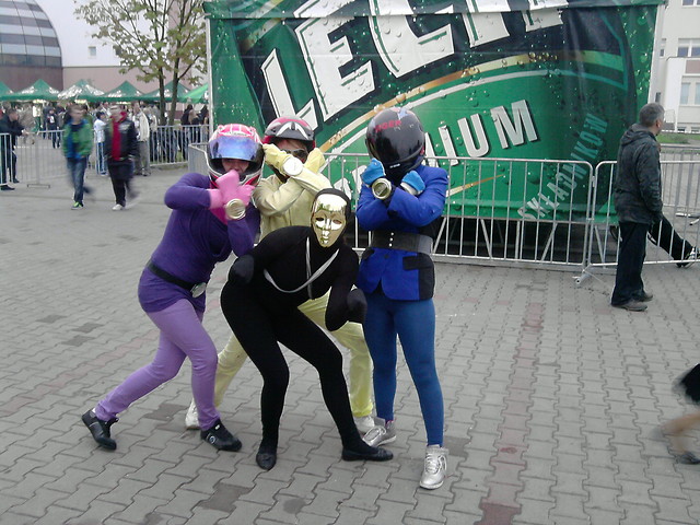 go, go power rangers!