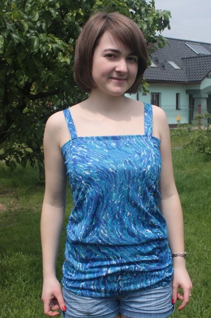 Emi i jej szycie:)