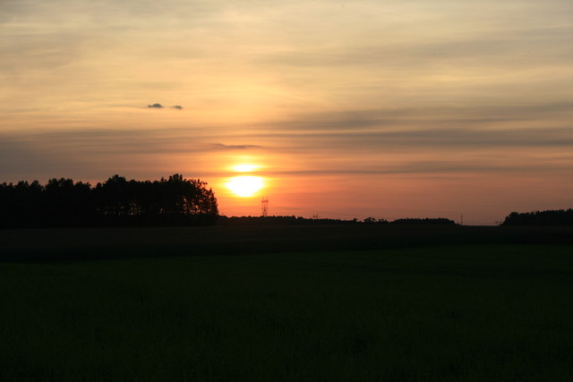 mileszkowy zachod slonca