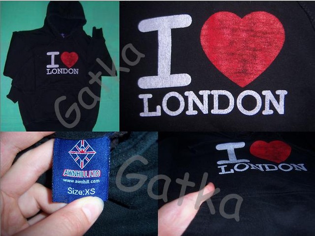 060. Bluza I ♥ LONDON