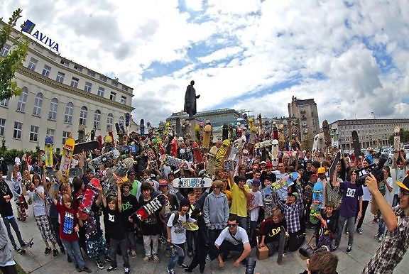 skateboarding day!