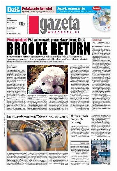 ''BROOKE RETURN''