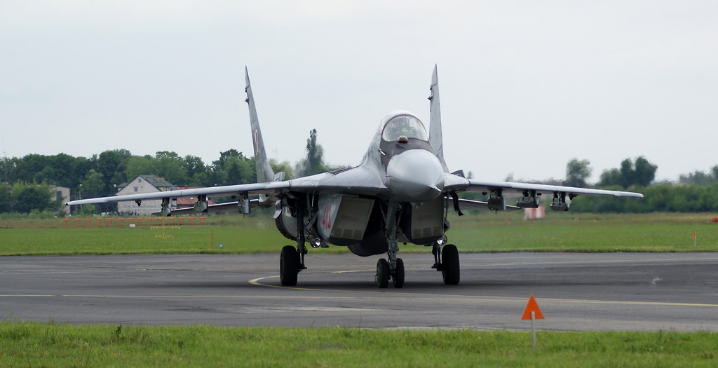 MIG29 po pokazie 