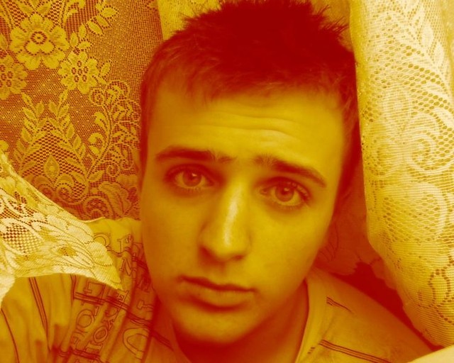 My face...