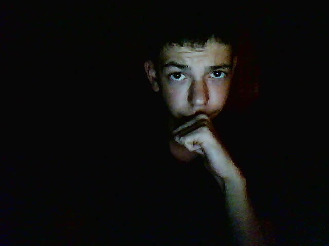 Dark.