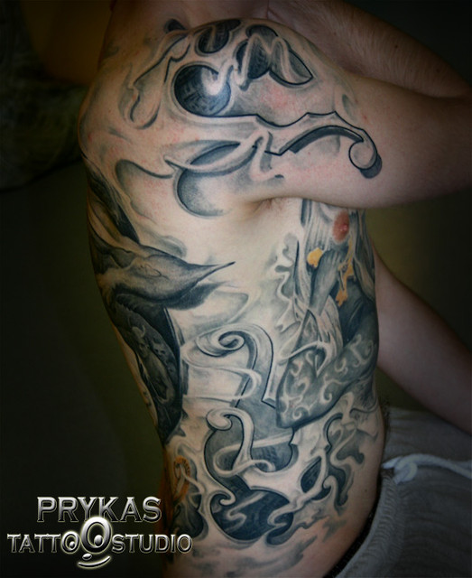 wymiar i przestrze w tatuau