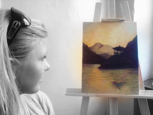 My artist girl :)
