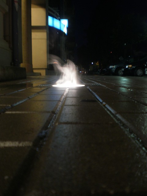 Parujca lampa w Eku