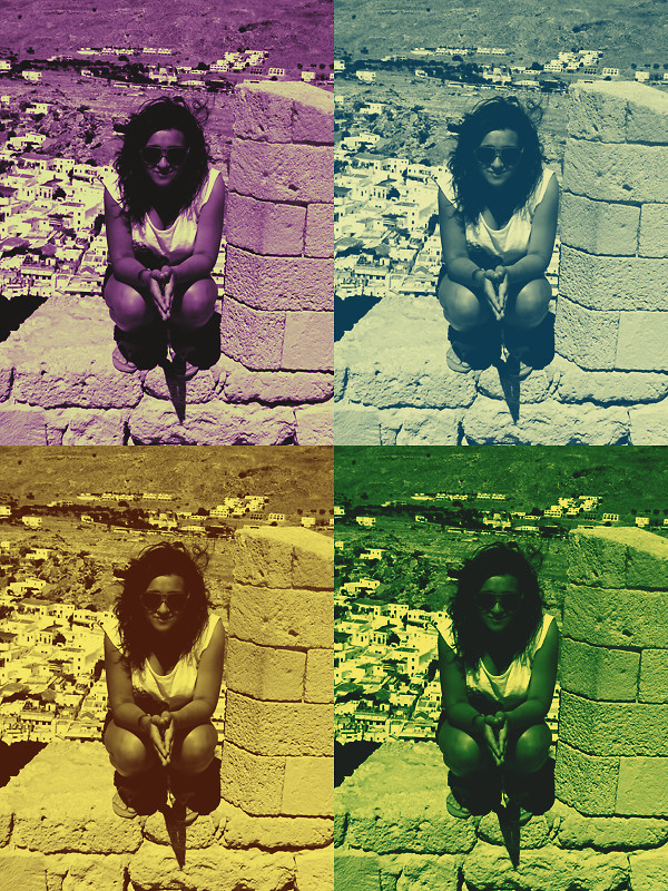 black or white.