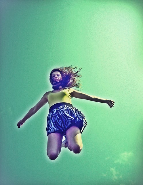 If I could fall Into the sky. 