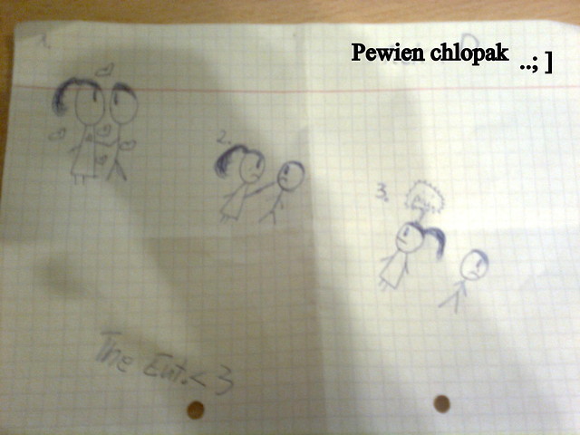 Hehe tak tak chopczyku to ty..!