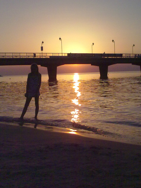 Nad morzem:)